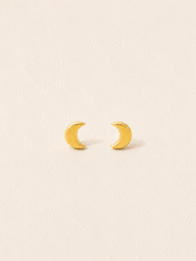 SELENE STUDS GOLD VERMEIL