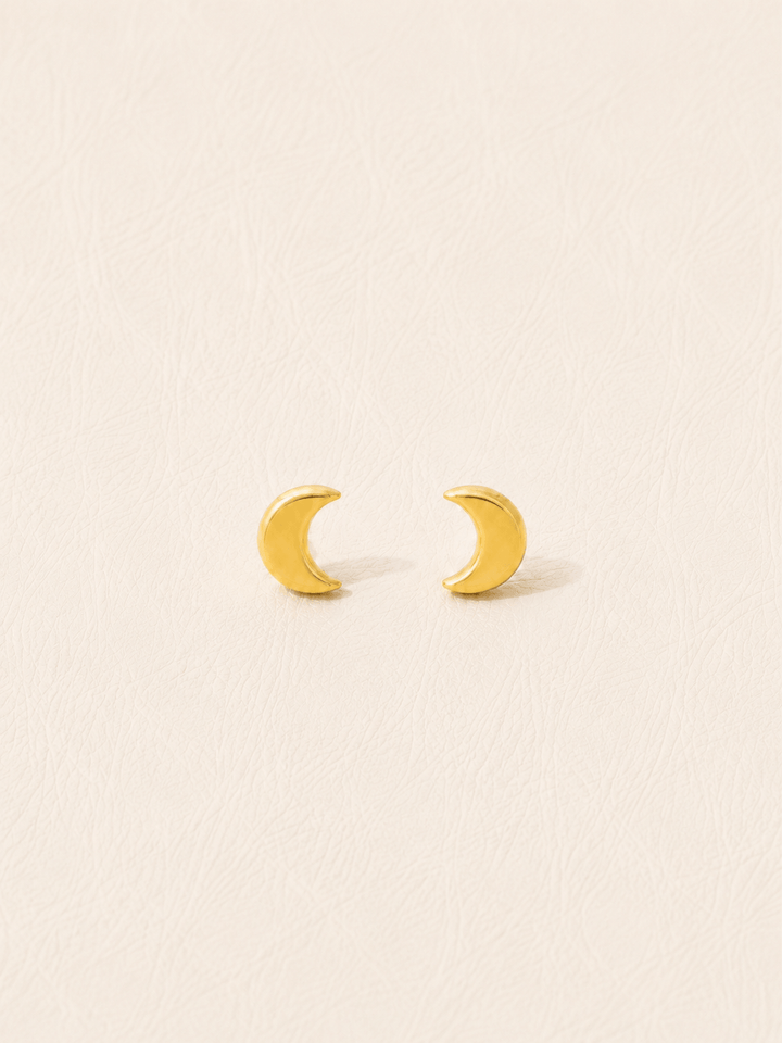 SELENE STUDS GOLD VERMEIL