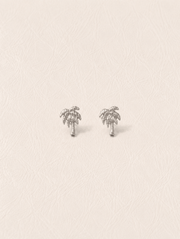 PALMA STUDS SILVER