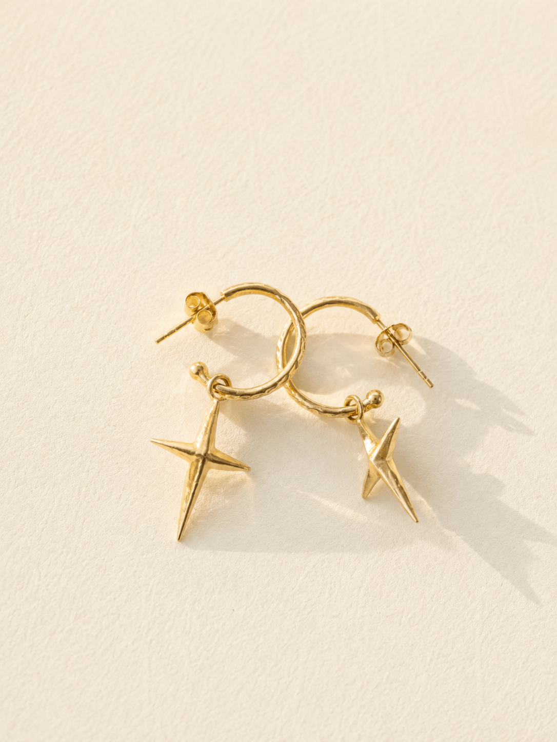 REMI EARRINGS GOLD VERMEIL