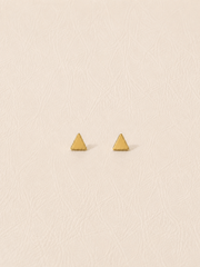 TEMPLE STUD GOLD VERMEIL
