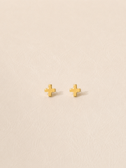 LEOMI STUDS GOLD VERMEIL