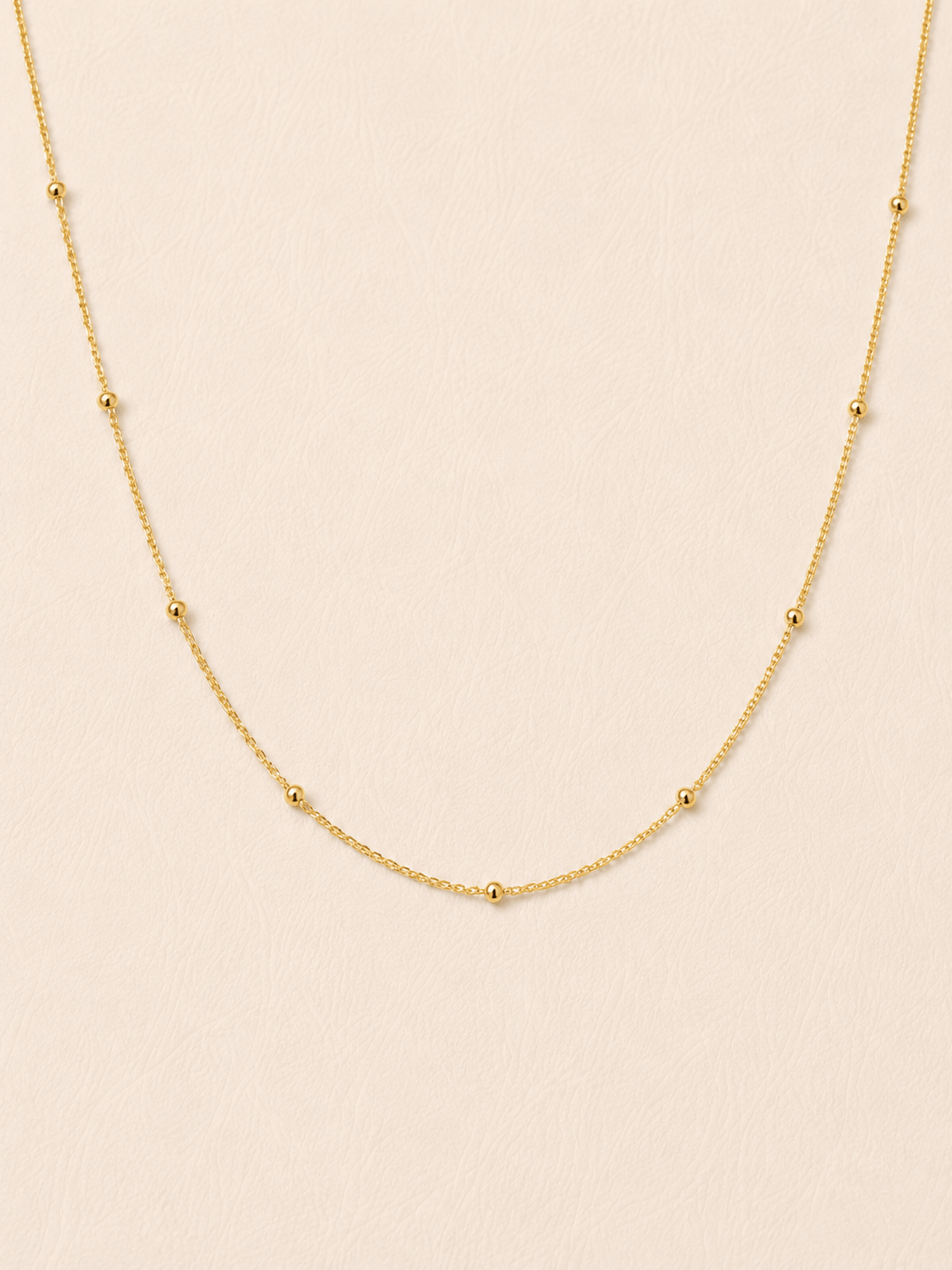 FINE STUD CHAIN GOLD VERMEIL