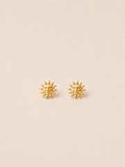 SOL STUDS GOLD VERMEIL