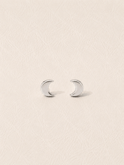 SELENE STUDS SILVER