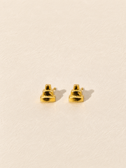 EGYPT STUDS GOLD VERMEIL