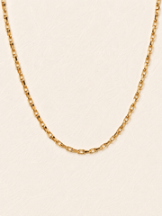 BLOCK CHAIN GOLD VERMEIL