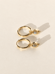 MARE EARRINGS GOLD VERMEIL