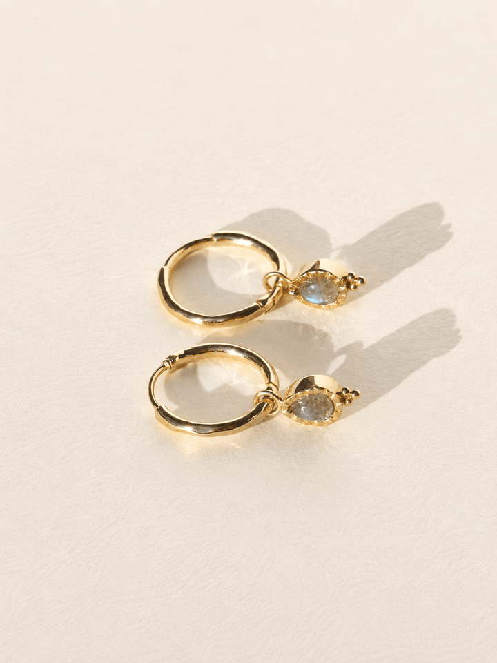 MARE EARRINGS GOLD VERMEIL