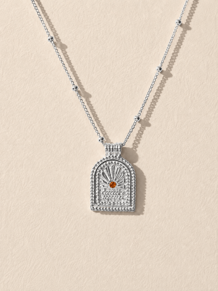 RA NECKLACE SILVER