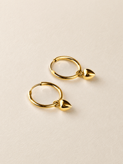 JULIET EARRINGS GOLD VERMEIL