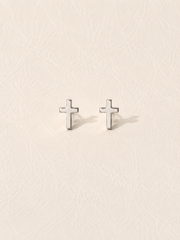 OBELIA STUDS SILVER