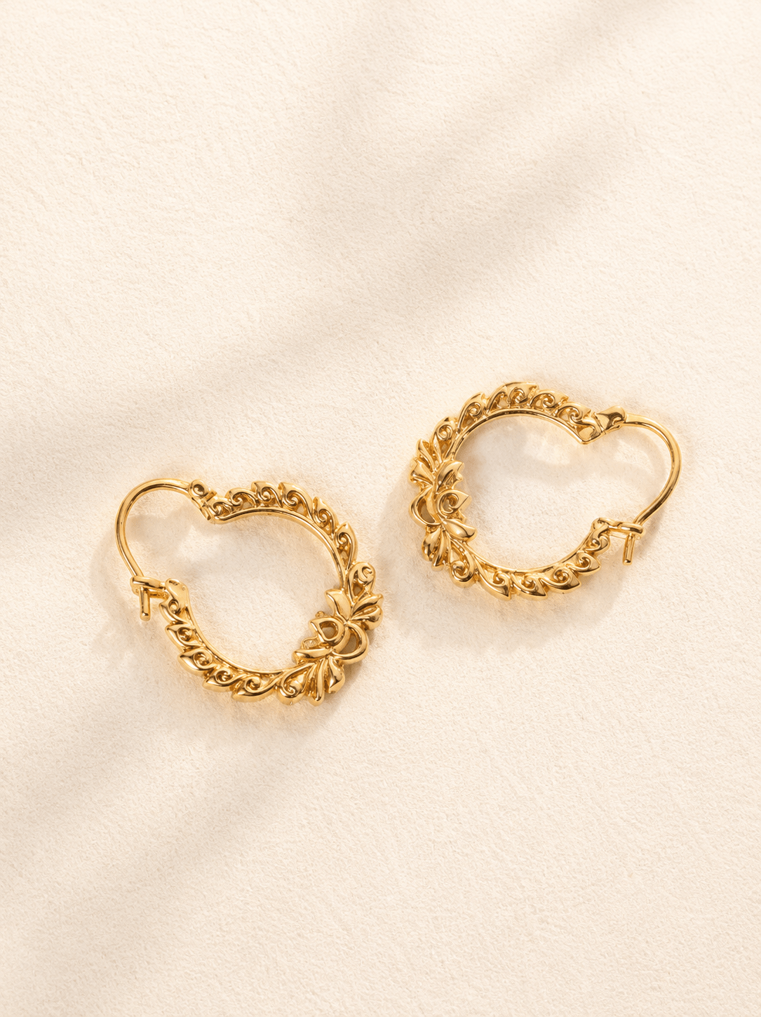 LOTUS EARRINGS GOLD VERMEIL