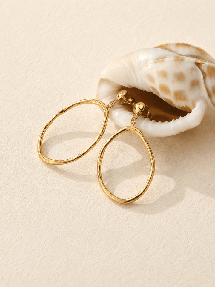 BELLE EARRINGS GOLD VERMEIL