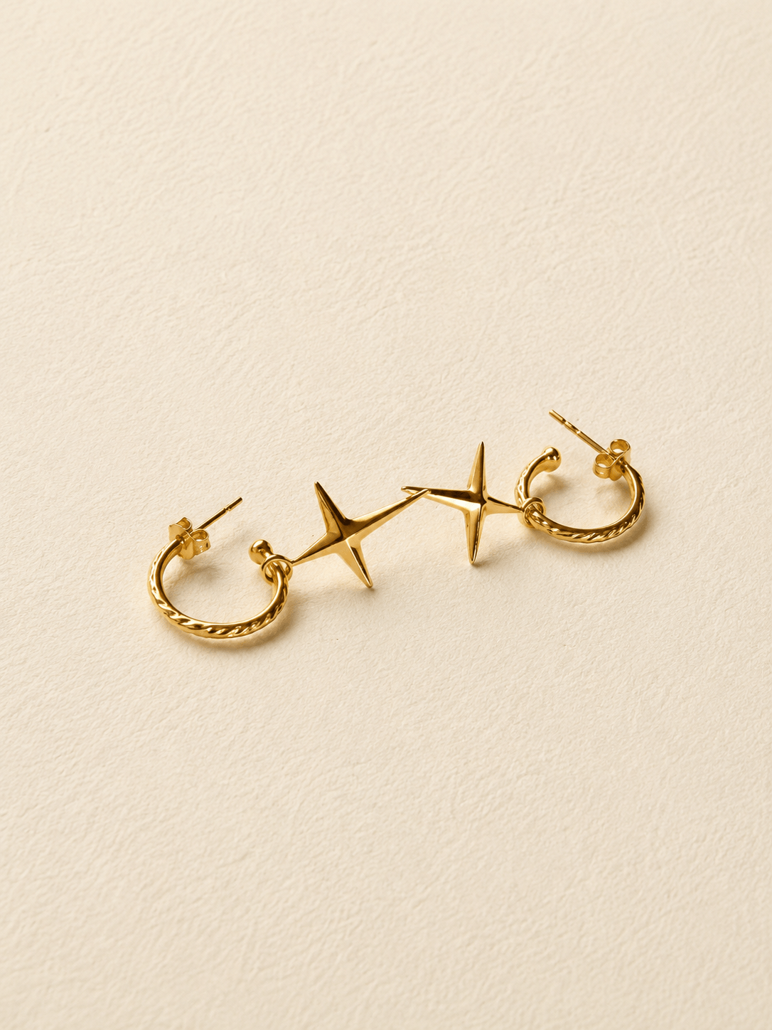 REMI EARRINGS GOLD VERMEIL