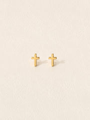 OBELIA STUDS GOLD VERMEIL