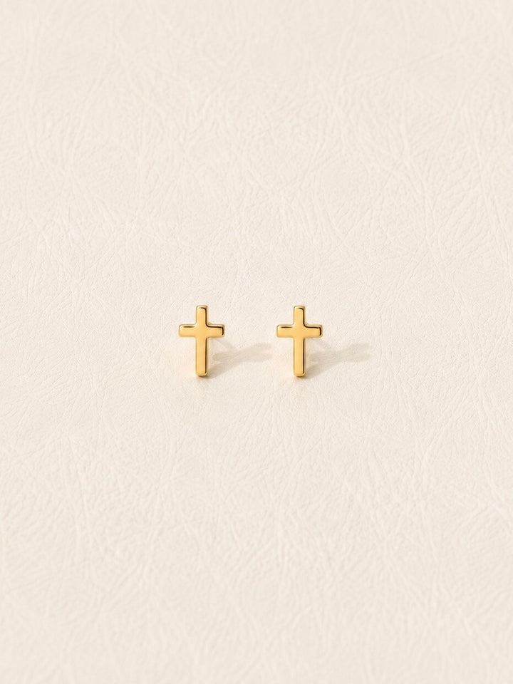 OBELIA STUDS GOLD VERMEIL