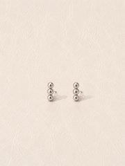 CELINE STUDS STERLING SILVER