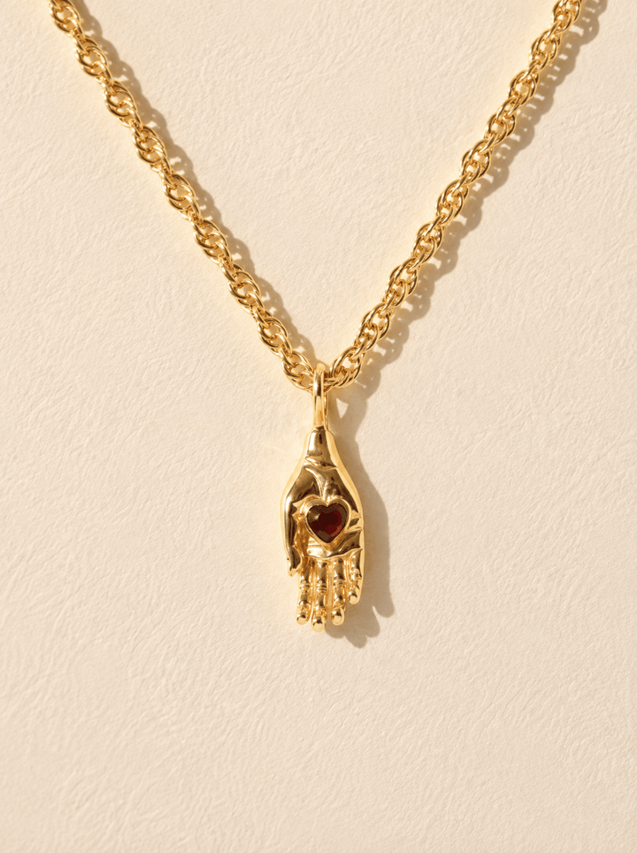 PRAGMA NECKLACE GOLD VERMEIL