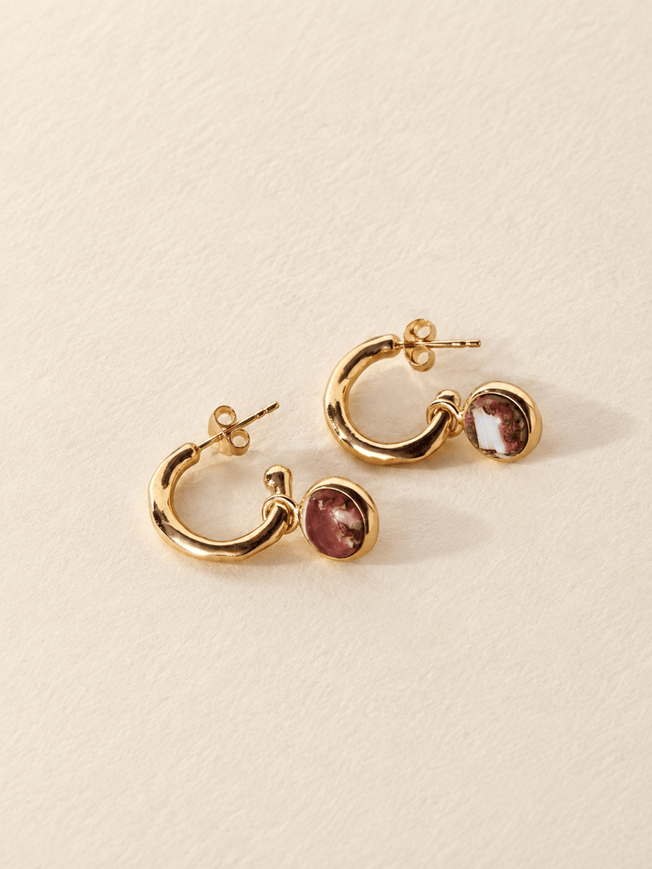 IDA EARRINGS GOLD VERMEIL