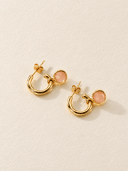 IDA HOOPS GOLD VERMEIL