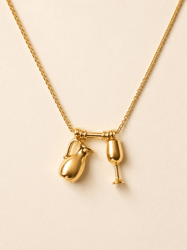 DIONYSUS NECKLACE GOLD VERMEIL