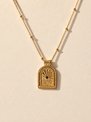 RA NECKLACE GOLD VERMEIL
