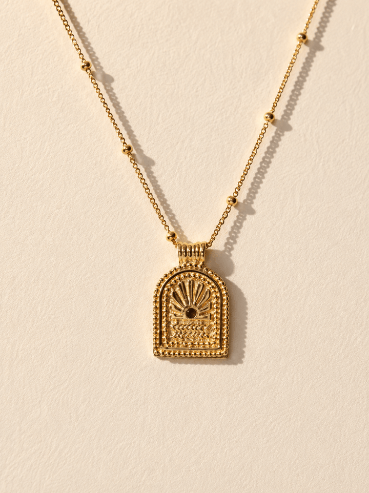RA NECKLACE GOLD VERMEIL