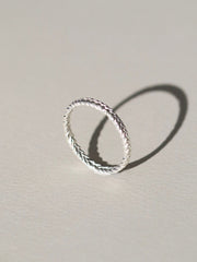 CHANDRA RING SILVER