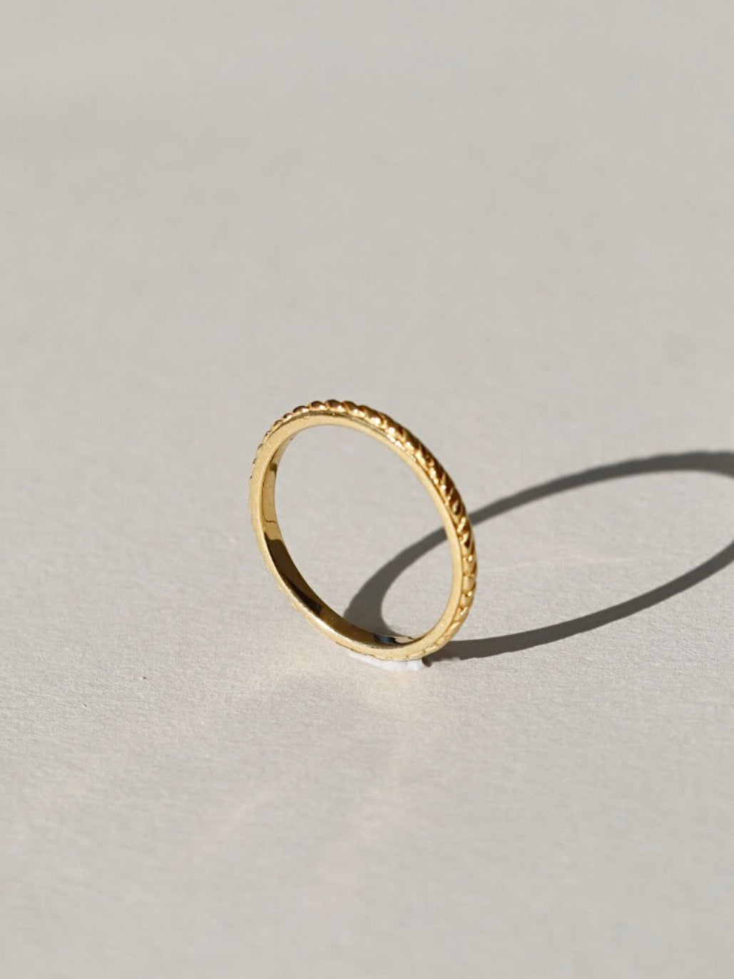 CHANDRA RING GOLD VERMEIL
