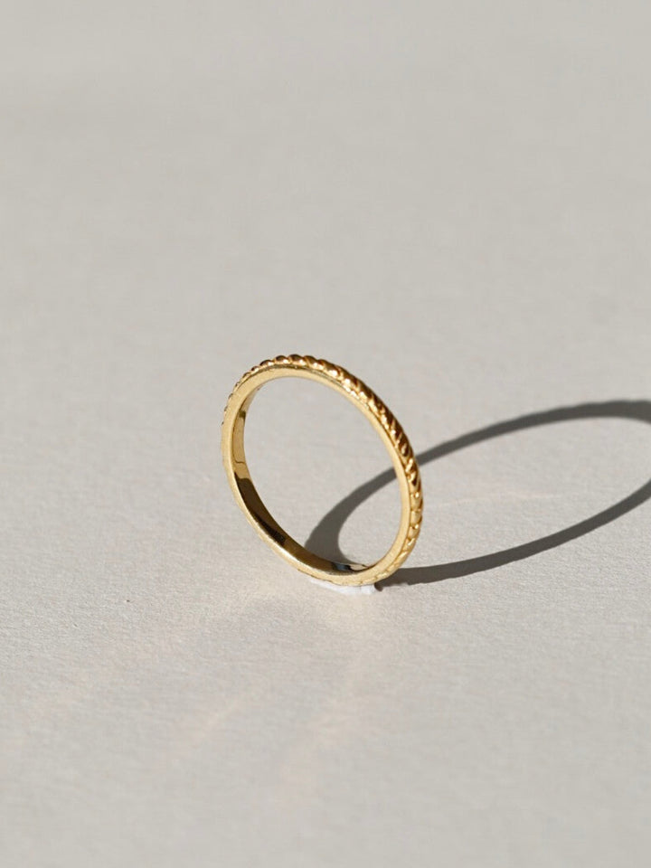 CHANDRA RING GOLD VERMEIL