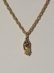PRAGMA NECKLACE GOLD VERMEIL