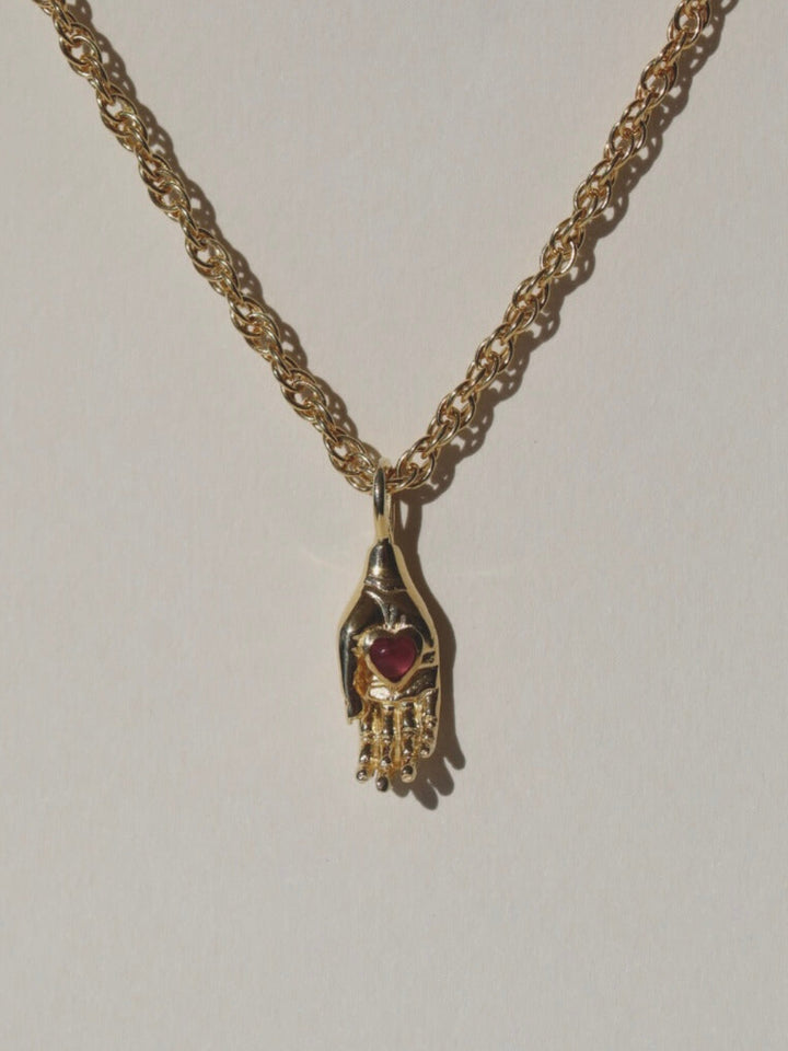 PRAGMA NECKLACE GOLD VERMEIL