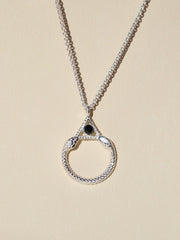 URAEUS NECKLACE SILVER