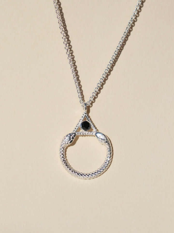 URAEUS NECKLACE SILVER