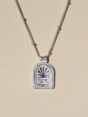 RA NECKLACE SILVER