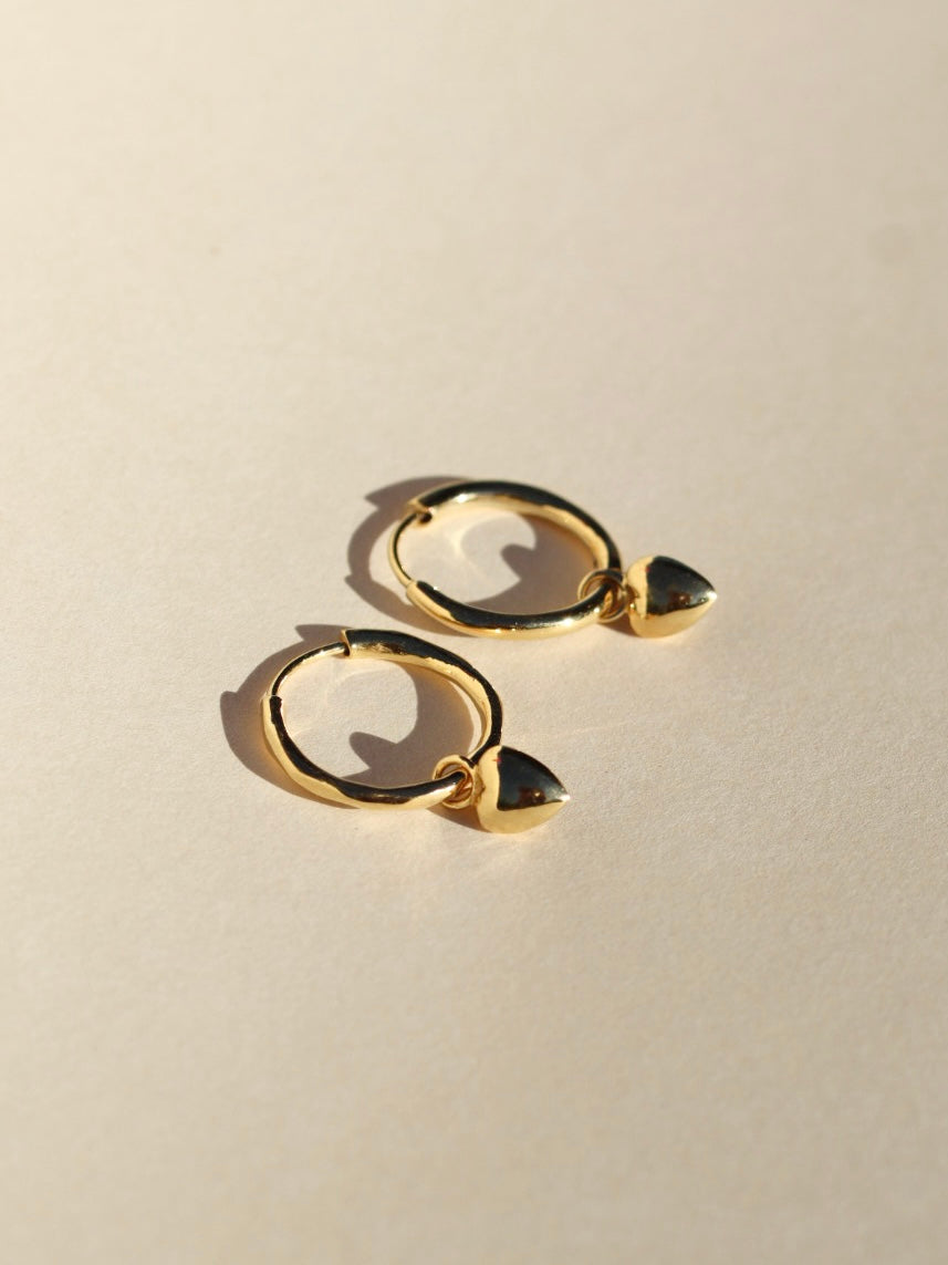 JULIET EARRINGS GOLD VERMEIL