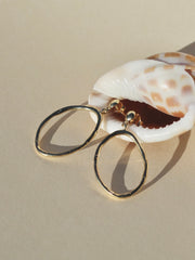 BELLE EARRINGS GOLD VERMEIL