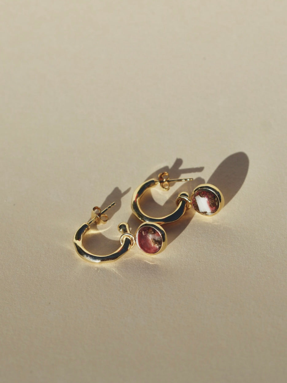 IDA EARRINGS GOLD VERMEIL