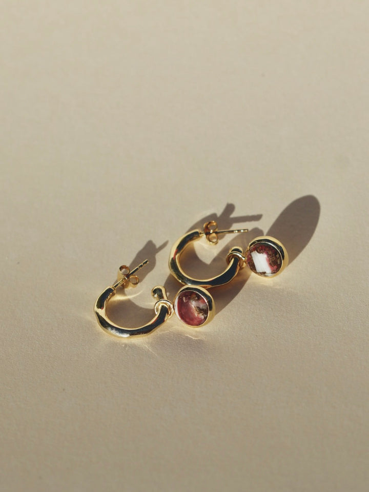 IDA EARRINGS GOLD VERMEIL