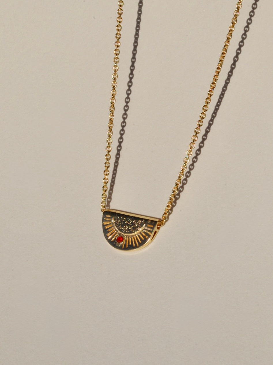 HELIOUS NECKLACE GOLD VERMEIL