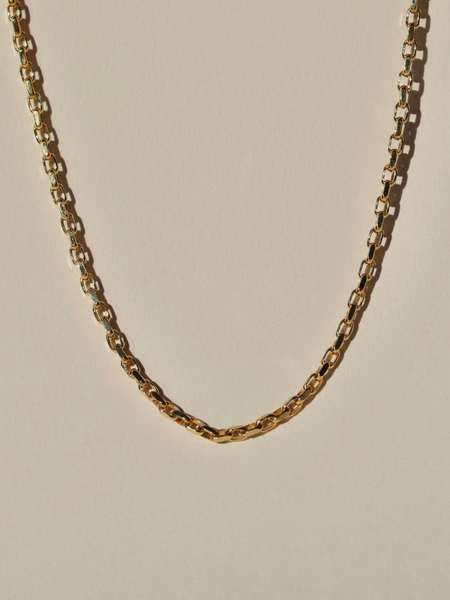 BLOCK CHAIN GOLD VERMEIL