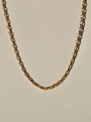 BLOCK CHAIN GOLD VERMEIL