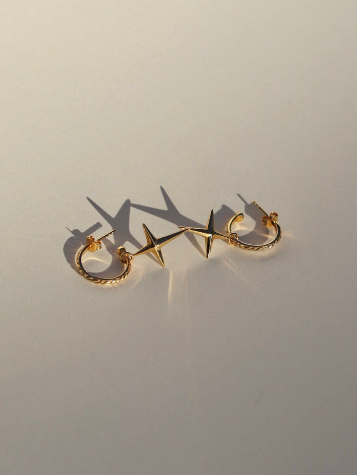 REMI EARRINGS GOLD VERMEIL