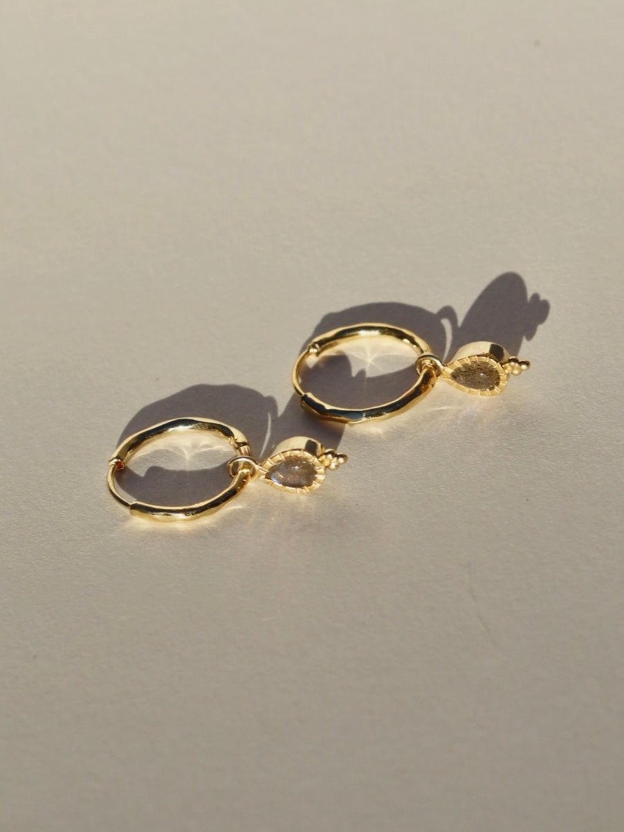 MARE EARRINGS GOLD VERMEIL