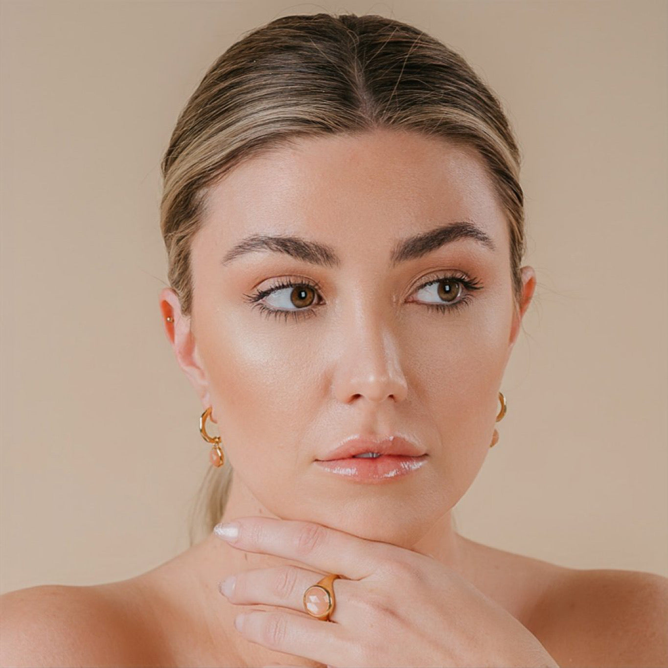 ARIANDE EARRINGS GOLD VERMEIL