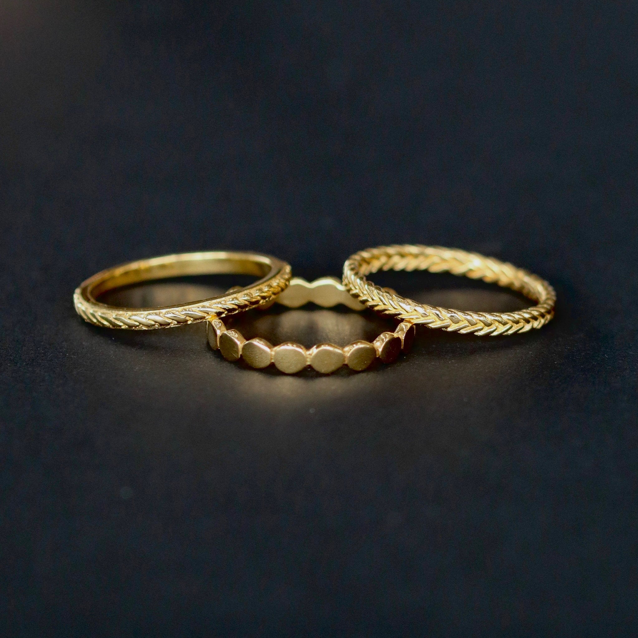 CHANDRA RING GOLD VERMEIL