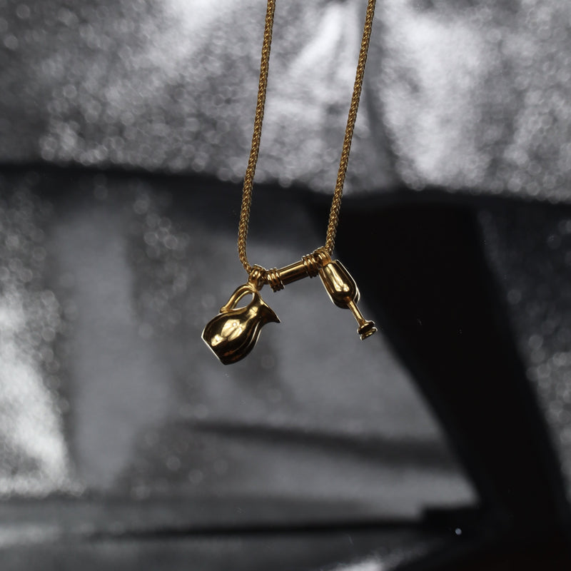 Dionysus Gold Necklace