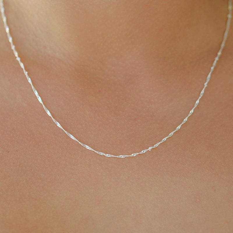 Magnolia Chain Silver