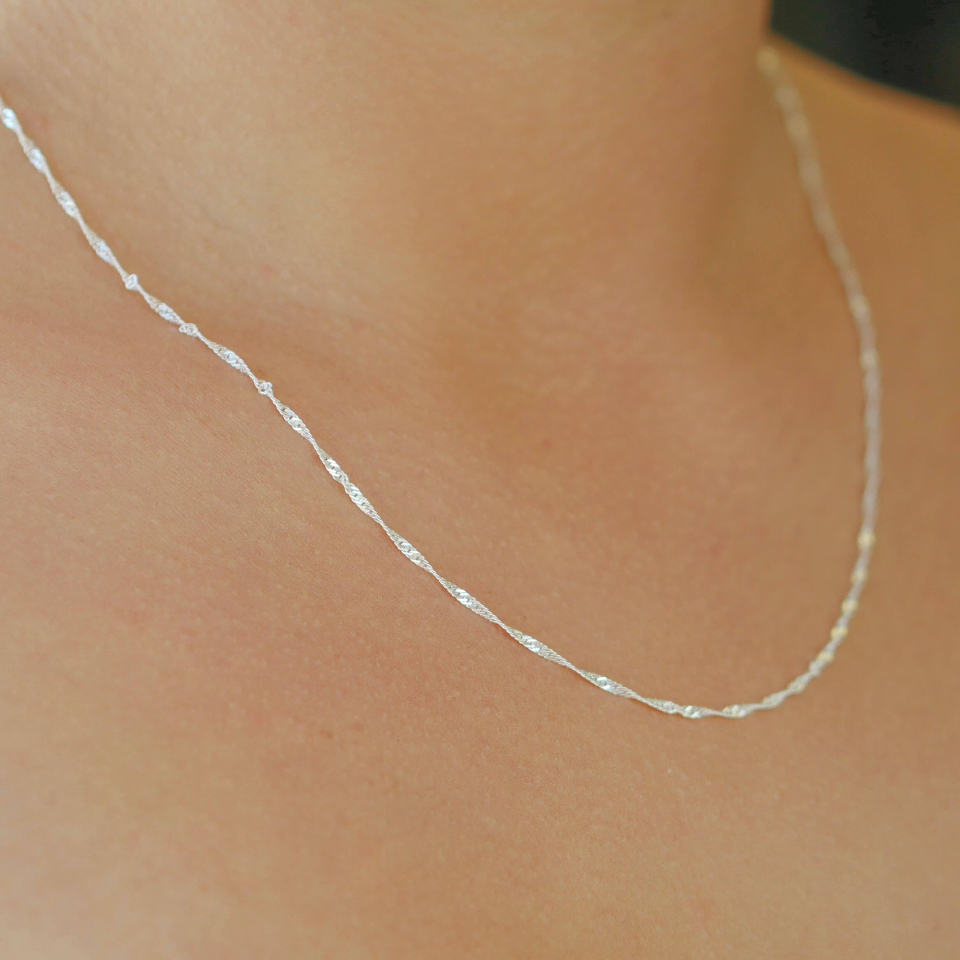 MAGNOLIA CHAIN SILVER